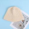 Chapéu de Pescador de Lã Tricotado para Mulheres, Outono e Inverno, Versátil, Moda Coreana Dongdaemun, Casual, Quente, Chapéu de Tricô Protetor de Orelhas