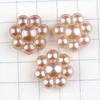 Siete Cuentas Hecho a Mano ABS Irregular DIY Funda para Teléfono Pegamento de Perla Crema Accesorios de Perla de Imitación Venta al por Mayor