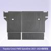 Adecuado para Toyota Cross FWD timón derecho combustible 2021-2024 Material 3D para todo tipo de clima Almohadilla de pie TPE