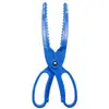 Tijeras para pescado de 25 cm/80 g, controlador de peces de plástico naranja, pinza de material ABS, pinzas para pescado, pinza flotante para pescado, herramientas de pesca para exteriores