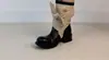 Botas largas de tacón alto con plataforma para mujer, nueva colección primavera/otoño 2026, botas largas negras, botas de montar de tacón grueso de caña alta