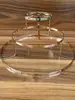 Accesorios DIY para Candelabros Hechos a Mano, Soporte para Candelabro con Agujeros, Lámpara de Carrillón de Viento de Concha, Materiales para Candelabros de Sala de Estar de Tres y Cuatro Niveles