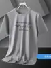 Camiseta de manga corta para hombre, verano, holgada, fina, manga corta, nueva moda 2025, marca, todo vale, camiseta de malla, top casual para hombre