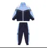 Uniformes Escolares Primarios, Trajes de Primavera y Otoño, Uniformes Deportivos Estilo Universitario, Uniformes de Jardín de Infancia para Niños, Conjunto de Tres Piezas, Chaquetas Escolares para Niños y Niñas