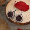 Pendientes de estilo étnico bohemio vintage cuidadosamente seleccionados con cierre francés de diamantes completos, tachuelas y accesorios para orejas, populares en Aliexpress y Ebay