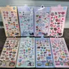 Pegatinas de Criaturas Estilo Japonés de Dibujos Animados Transfronterizas, Pegatinas de Cristal 3D en Relieve Sólido Lindas de Tamagotchi para Decoración de Diario DIY