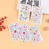 Pegatinas 3D de Gemas de Diamante de Cristal para Niños Estrellas Corazones Estrellas de Cinco Puntas Pegatinas Decorativas para Funda de Teléfono Pegatinas de Corazón