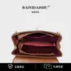 Fábrica de Origen Canguro Barney Moda Versátil Simple Retro Clásico Estilo Bolso de Hombro Nicho Venta al por Mayor Dropshipping