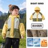 Ropa de Abrigo de Algodón con Capucha de Terciopelo para Niños Europeos Invierno Nuevo Ropa para Niños Bebé Niños Tops Cálidos Ropa de Abrigo de Algodón