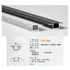 Canal de Luz Lineal LED Carcasa Luz Lineal para Gabinete Empotrado Canal de Luz Lineal Tira de Luz Decorativa de Aleación de Aluminio Fabricante de Canal de Aluminio