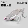 Minnow Vibratorio Vib Recubierto de Plomo Ultra-Delgado Señuelo Metálico Señuelo de Placa de Hierro Señuelo Artificial para Lucio, Róbalo y Trucha