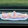 Enfeites de Carro, Decorações para Painel de Carro, Acessórios Estilo Cura para Mulheres, Decorações de Interior de Carro de Porquinho