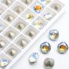 K9 nido de pájaro alto transparente gordo cuadrado 10 mm joyería para uñas celebridad de internet colorido fondo puntiagudo cristal pila de diamantes accesorios al por mayor