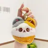 Lindo llavero de cordero de peluche, muñeco de peluche, colgante para bolso de pareja, juguete de máquina de peluches, accesorio de regalo
