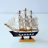 Decoración de Pastel Barco Adornos de Madera Velero Mesa de Postres Adorno Material Modelo Barco de Vela Suave 20g Pastel