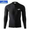 Roupa de Banho Estilo Novo Transfronteiriça Secagem Rápida Color Block Zíper Roupa de Surf Proteção Solar UPF50+ Tamanho Grande Manga Longa Peça Dupla Venda por Atacado