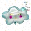 Mecrla Bebé Fiesta de Cumpleaños Infantil Lazo Nube Estrella Globos de Película de Aluminio Decoración Atmósfera Accesorios para Fotos