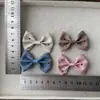 Acessórios simples de bolinhas estilo coreano com laços, sacos para meias, materiais de decoração para brinquedos de pelúcia de animais de estimação, presilhas de cabelo DIY, capas de celular, sapatos