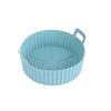 Sartén redonda de silicona para freidora de aire Spot, apta para uso alimentario, resistente a altas temperaturas, antiadherente, antiaceite y para horno. Utensilios de cocina.