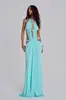 Vestido Largo Halter Hueco con Pedrería y Caída, Estilo Sexy de Chica Caliente para Vacaciones, Color Sólido de Gama Alta, Espalda Descubierta