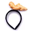 Diadema para el cabello con forma de fruta y verdura, pinzas para el cabello para mujer, accesorio para la cabeza distintivo, creativo y divertido, diadema de presión para lavarse la cara, goma para el cabello, cueva para el cabello
