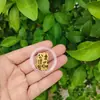 Adesivo de Celular Dourado Ouro Puro Peça de Ouro 999 Adesivo Princesa Por Favor Fique Rica e Próspera Todos os Dias Deus da Riqueza Dourado Presente de Aniversário
