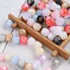 Cuentas de Resina de Gran Apertura Estilo Ojo de Gato Multicolor Cuentas Redondas Accesorios de Ropa DIY Accesorios para el Cabello Hebilla de Cuerda Hebilla de Zapato Cuentas Accesorios para Ropa