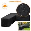 Cubierta Impermeable de Tela Oxford 210D para Sofá Esquinero, para Exterior, Patio, Jardín, Muebles, Cubierta Antipolvo, Cubierta para Mesa
