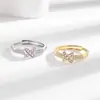 Temu comercio electrónico transfronterizo más vendido anillo para mujer con símbolo de cruz rosa tendencia europea y americana joyería de moda simple versátil