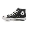 Zapatos de Lona de Caña Alta Réplica de los Años 70 para Mujer Estilo Coreano Ins Versátiles Tenis Casuales Zapatos de Goma Vulcanizada para Hombres y Mujeres Zapatos de Pareja