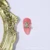 Nova Joia de Liga Metálica para Nail Art Estilo Celebridade da Internet Zircônia Borboleta Urso Cauda de Sereia Joia Metálica para Unhas