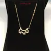 Colar com laço feminino microcravejado Hao luz luxo corrente clavícula nicho moda joias de alta qualidade atacado
