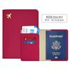 Maletín de Cuero PU con Bordes Aceitados Transfronterizo para Viajes al Extranjero Funda Protectora para Pasaporte Portapasaportes Funda Cubierta Fabricante Bolsa para Pasaporte