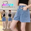 Shorts de mezclilla para niñas verano 2026 nuevo modelo para niños mayores y estudiantes, jeans versátiles de moda, pantalones casuales de verano