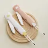 Navaja Plegable para Fruta Dos en Uno Portátil para el Hogar Acero Inoxidable Multifuncional Pelador Cuchillo Afilado para Frutas y Melones