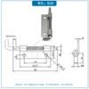 Atacado Cl225-1 Aço Inoxidável Dobradiça de Mola Gabinete de Distribuição Dobradiça de Porta 304 Dobradiça com Trava Eixo de Porta de Caixa Mecânica