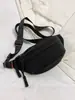 26 bolsa de pecho ins bolsa pequeña de moda nudo Ruyi bolsa cruzada casual japonesa bolsa cruzada deportiva riñonera para hombre bolso de un solo hombro para mujer
