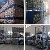 Prateleira Qiaogu Prateleira Dobrável Empilhável Tecido Metal Empilhável Reversível Palete de Aço Prateleira Móvel Armazenamento a Frio Aço