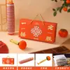 Caja de Regalo Especial para el Festival de Mediados de Otoño 2026, Caja Vacía Universal para Bodas, Caja de Cartón Corrugado de Gama Alta para Embutidos, Caja de Embalaje Portátil de Gran Capacidad