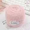 Bufanda de Lana de Malvavisco de 6 Hebras Tejida a Mano DIY Bufanda de Gofre de Corazón Nube Leche Mousse