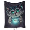 Amazon Comercio Electrónico Transfronterizo Impresión Digital Cómoda, Suave y Cálida Doble Cara Franela Halloween Manta Pequeña Manta