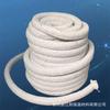 Productos de cuerda de silicato de aluminio, sello de puerta de horno, cuerda de fibra cerámica de silicato de aluminio, cuerda redonda, cuerda trenzada, embalaje