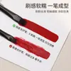 Pincel para fototerapia de unha em bastão de sândalo estilo japonês, cabeça quadrada grande, cabeça redonda grande, cabeça plana grande, especial para preencher cola, caneta de desenho para fototerapia, conjunto