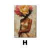 Gran oferta de AliExpress: Pintura decorativa abstracta para sala de estar, lienzo simple, pintura colgante, póster de restaurante, base de pintura.