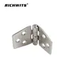 Bisagra de maquinaria de acero inoxidable estampado bisagra trapezoidal de seis agujeros bisagra de caja de distribución armario de control bisagra bisagra