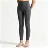 Calças de Yoga Lisas de Cintura Alta Personalizadas para Meninas Calças Base Justas Sem Costura para Crianças Calças Longas para Esportes ao Ar Livre Corrida