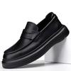 Zapatos de Cuero para Hombre, Zapatos para Hombre, Zapatos de Cuero de Alta Gama, Nuevos Estilos de Primavera y Verano, Cómodos Slip-Ons, Suelas Blandas, Cuero Genuino, Zapatos Casuales para Hombre