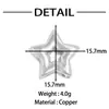 Venta Caliente Transfronteriza Nuevo Colgante de Burbuja Brillante Letra P del Alfabeto Inglés Cobre Chapado en Oro Collar Simple Popular Accesorios para la Mano