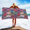 Toallas de Playa Personalizadas Transfronterizas, Toallas de Baño Clase A de Secado Rápido, Microfibra Absorbente con Logo Personalizado, Productos de Verano al por Mayor