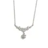 Collar de Plata de Ley S925 con Espiga de Trigo y Circonita para Mujer, Lujo Ligero, Gama Alta, Temperamento, Cadena para Clavícula, Versátil, Regalo de Cumpleaños, Colgante